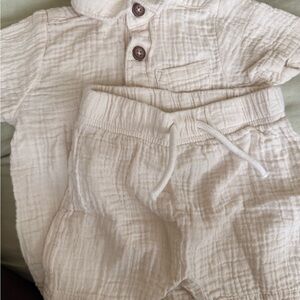 Carter's Cream Kids Matching Set